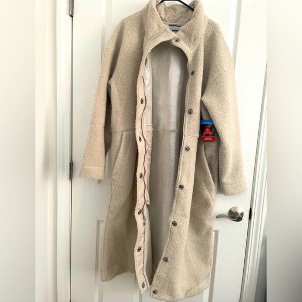 ISO Women's Columbia FULL LENGTH Panorama Jacket With Omni-heat Technology - Picture 8 of 8